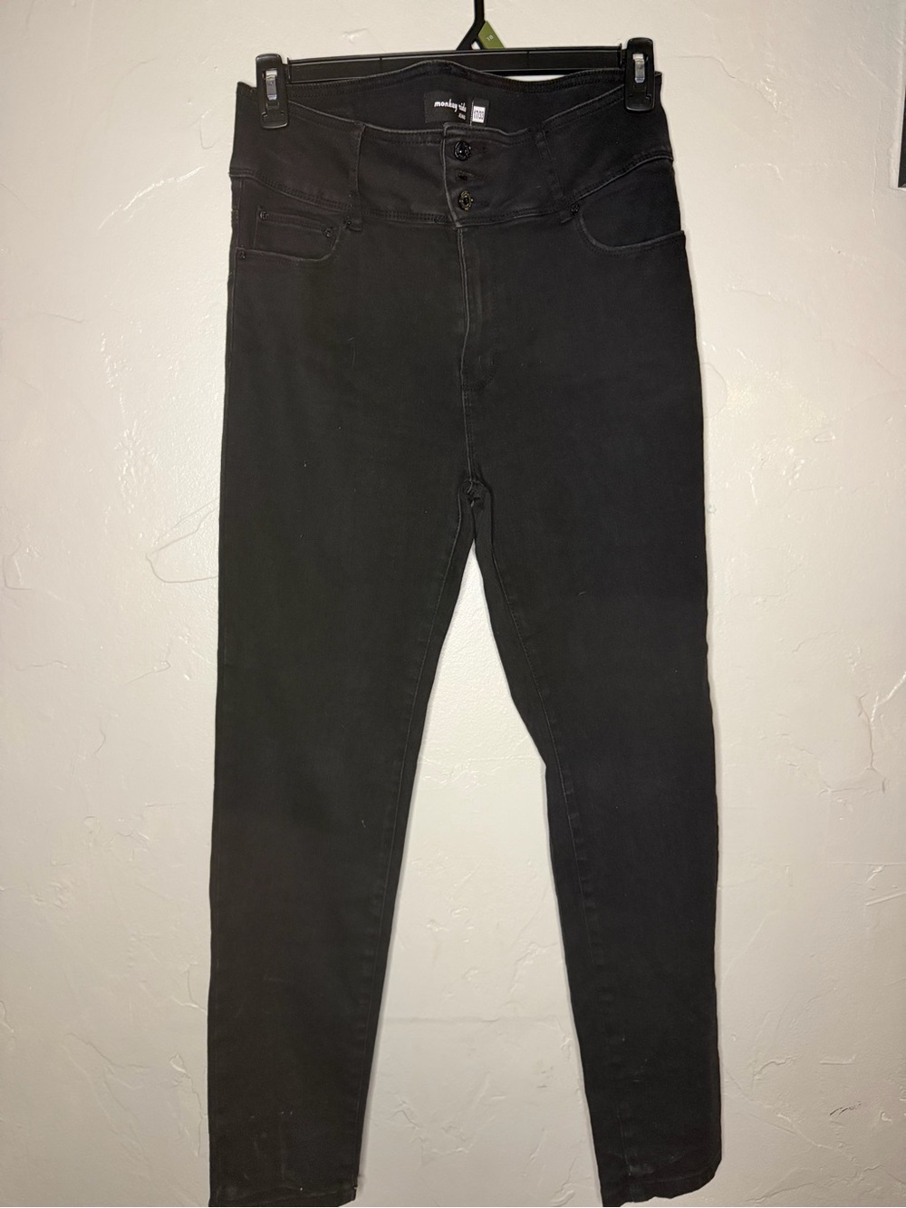 Madewell High-Rise Black Skinny Jeans - Sleek Matte Black